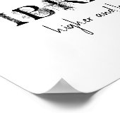 Vibreren hoger en hoger Lotus libel 8x10" Poster (Hoek)