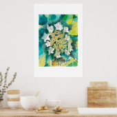 Viburnum Bloemen Poster (Keuken)