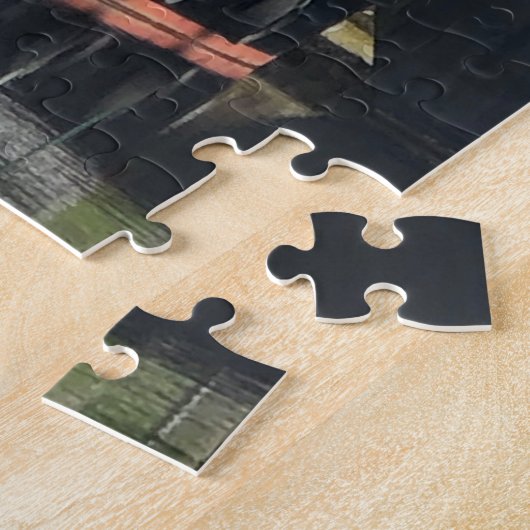 Vic32 Puffer Boat in het Crinan Canal Basin, Schot Legpuzzel (Zijkant)