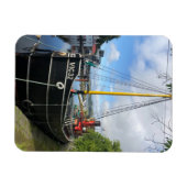 Vic32 Puffer Boat in het Crinan Canal Basin, Schot Magneet (Horizontaal)