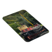 Vic32 Puffer Boat in het Crinan Canal Basin, Schot Magneet (Rechterzijde)