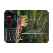 Vic32 Puffer Boat in het Crinan Canal Basin, Schot Magneet (Horizontaal)