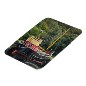 Vic32 Puffer Boat in het Crinan Canal Basin, Schot Magneet (Linkerzijde)