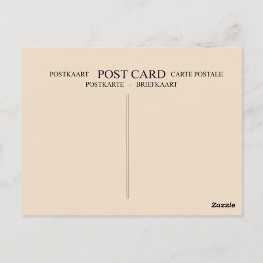 VIC sur CERE Cantal France Church briefkaart (Achterkant)