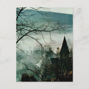 VIC sur CERE Cantal France Church briefkaart