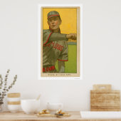 Vic Willis Baseball Kaart 1911 Poster (Keuken)