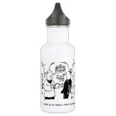 Vicar & Bridegroom tijdens de huwelijksceremonie Waterfles (Links)