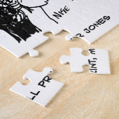 Vicar & Bridegroom tijdens huwelijksceremonie Legpuzzel (Zijkant)