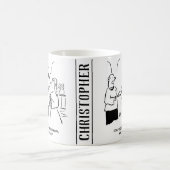 Vicar op Wedding vertelt Bridegroom: "Ik doe het" Koffiemok (Center)