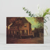 Vicarage in Nuenen door Vincent van Gogh (Staand voorkant)