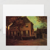 Vicarage in Nuenen door Vincent van Gogh (Voorkant / Achterkant)