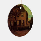 Vicarage in Nuenen door Vincent van Gogh Keramisch Ornament (Rechts)