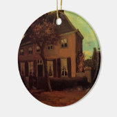 Vicarage in Nuenen door Vincent van Gogh Keramisch Ornament (Links)