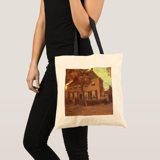 Vicarage in Nuenen door Vincent van Gogh Tote Bag (Voorkant (product))