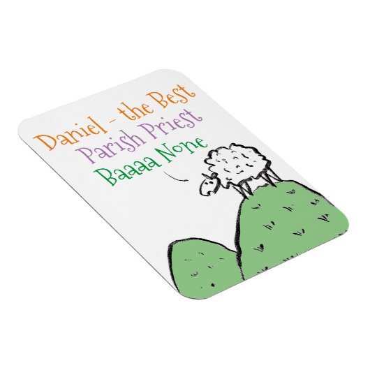 Vicaris of pastoor magneet (Rechterzijde)