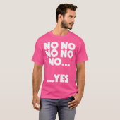 Vicaris van Dibley - Nee Nee Nee Ja T-shirt (Voorkant volledig)