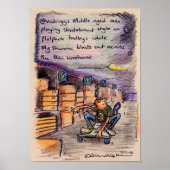 @vicbriggs irkafirka print (Voorkant)