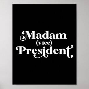 (vice) President Eerste Vrouw VP Kamala Harris 202 Poster