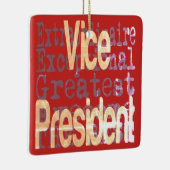 Vice President Extraordinaire Keramisch Ornament (Rechts)