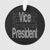 Vice President Extraordinaire Ornament (voorkant)