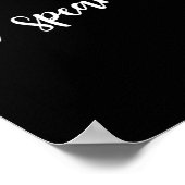 Vice President Ik spreek Kamala Harris Poster (Hoek)