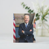 vice-President Joe Biden Portrait Briefkaart (Staand voorkant)