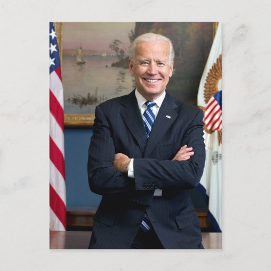vice-President Joe Biden Portrait Briefkaart (Voorkant)