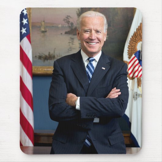  vice-President Joe Biden Portrait Muismat (Voorkant)
