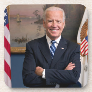Vice-President Joe Biden van het Obama-voorzitters Bier Onderzetter