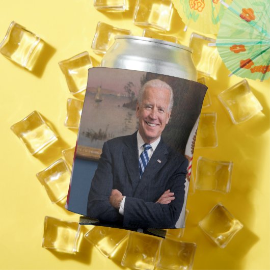 Vice-President Joe Biden van het Obama-voorzitters Blikjeskoeler (Insitu Zomer)