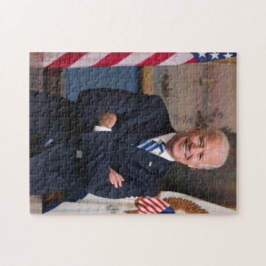 Vice-President Joe Biden van het Obama-voorzitters Legpuzzel (Horizontaal)