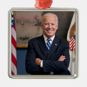 Vice-President Joe Biden van het Obama-voorzitters Metalen Ornament