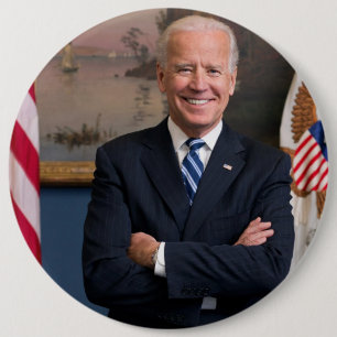 Vice-President Joe Biden van het Obama-voorzitters Ronde Button 6,0 Cm