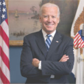 Vice-President Joe Biden van het Obama-voorzitters Sticker (Voorkant)