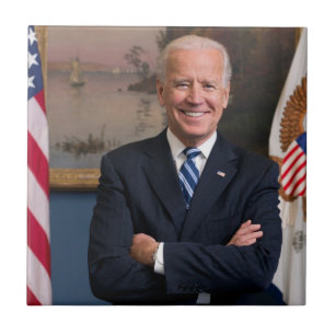 Vice-President Joe Biden van het Obama-voorzitters Tegeltje