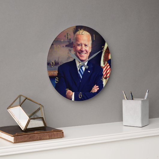 Vice-President Joe Biden van Obama President Large Grote Klok (Kantoor)