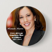 VICE PRESIDENT KAMALA HARRIS button (Voorkant)