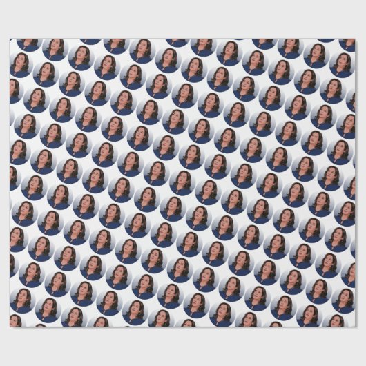 Vice President Kamala Harris Cadeaupapier (Vlak)