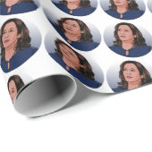 Vice President Kamala Harris Cadeaupapier (Rol Hoek)