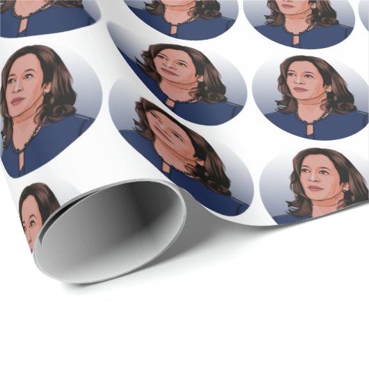 Vice President Kamala Harris Cadeaupapier (Rol Hoek)