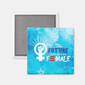 Vice-President Kamala Harris Future is Vrouw Magneet (Voorkant / Achterkant)