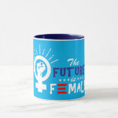 Vice-President Kamala Harris Future is Vrouw Mok (Midden)