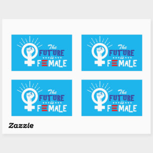 Vice-President Kamala Harris Future is Vrouw Rechthoekige Sticker