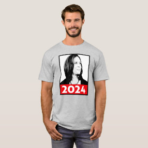 Vice-President Kamala Harris Graffiti Portret T-shirt