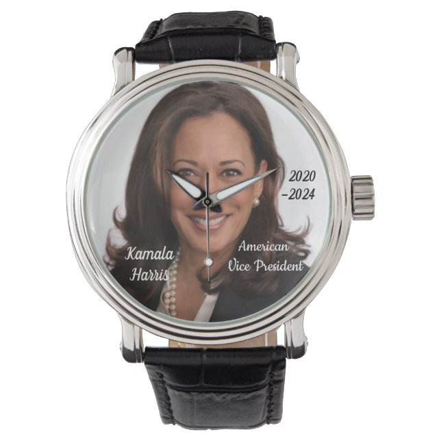 VICE PRESIDENT KAMALA HARRIS HORLOGE (Voorkant)