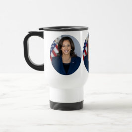Vice-President Kamala Harris Officiële foto Reisbeker