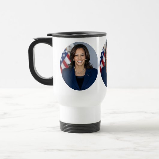 Vice-President Kamala Harris Officiële foto Reisbeker (Links)