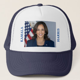 Vice-President Kamala Harris Officiële foto Unisex Trucker Pet