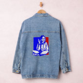 Vice-president Kamala Harris Patriottisch Denim Jacket (Hangar)