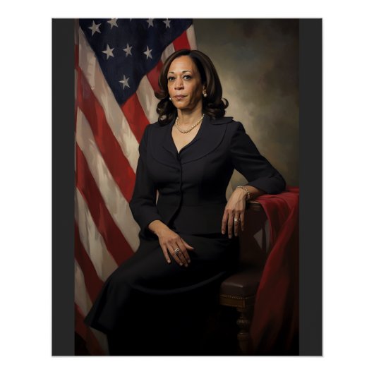 Vice-President Kamala Harris Perfect Poster (Voorkant)